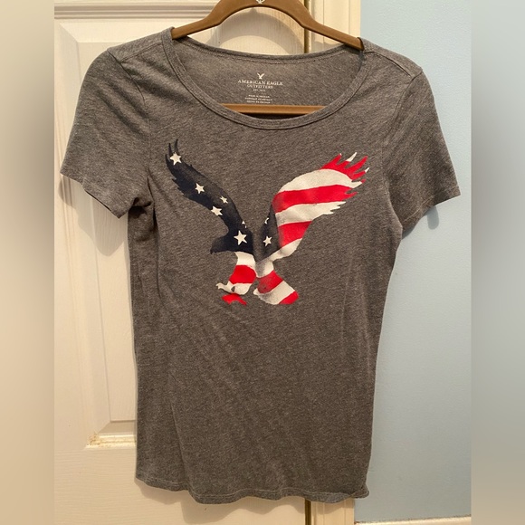 American Eagle Outfitters Tops - American Eagle patriotic size: small
